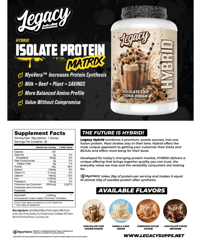 Hybrid Isolate Protein Matrix 2lb