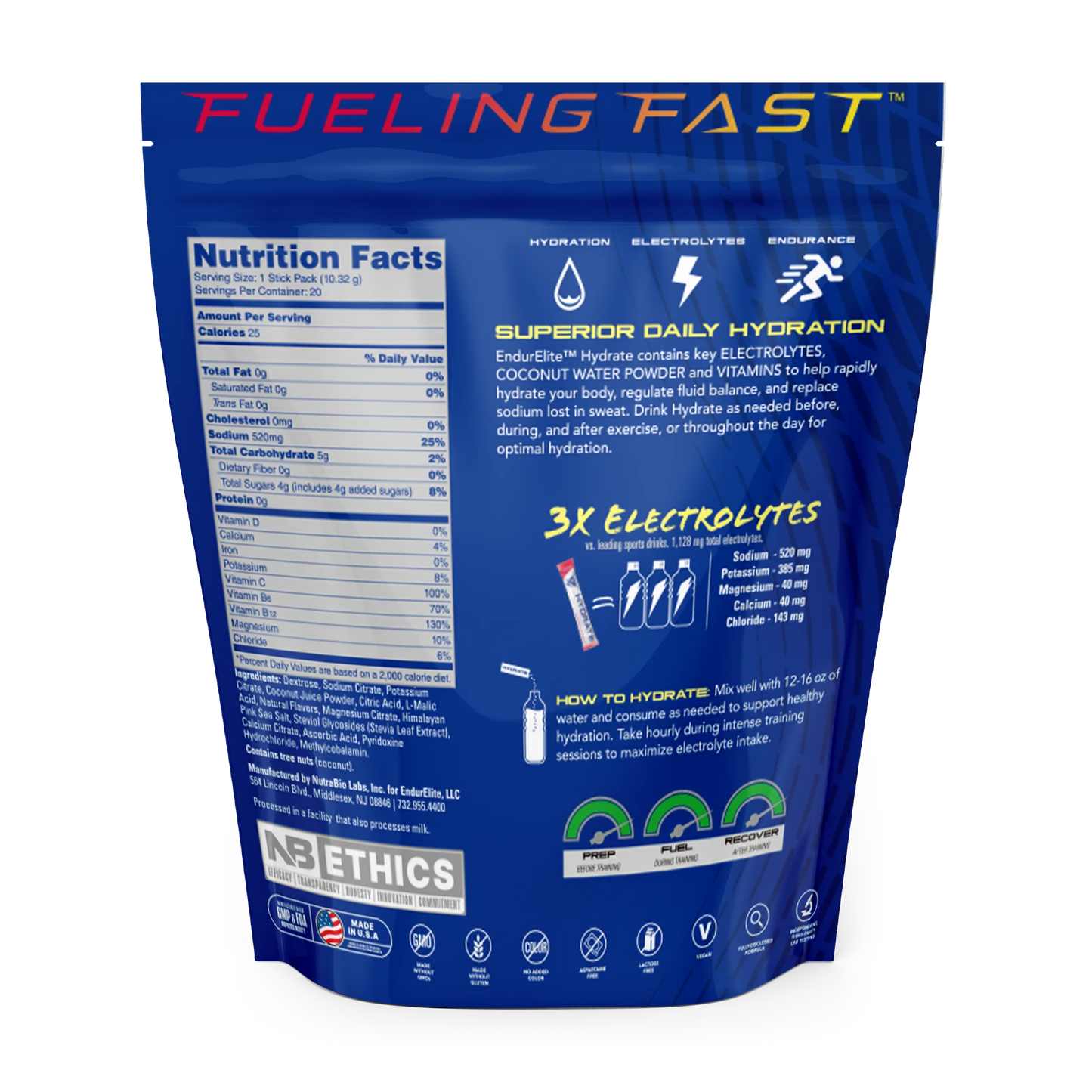 Hydrate Elite - 20 Serving Bag