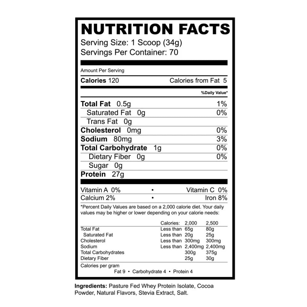 Precision ISO Protein - Whey Protein Isolate
