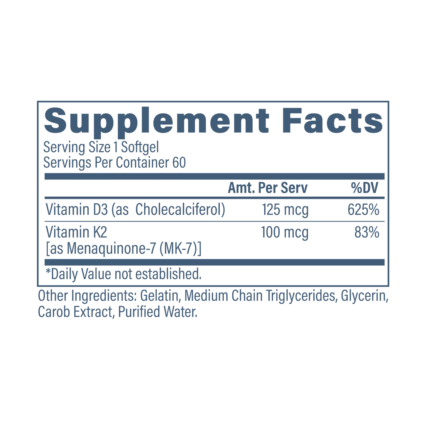 Vitamin K2 & D3