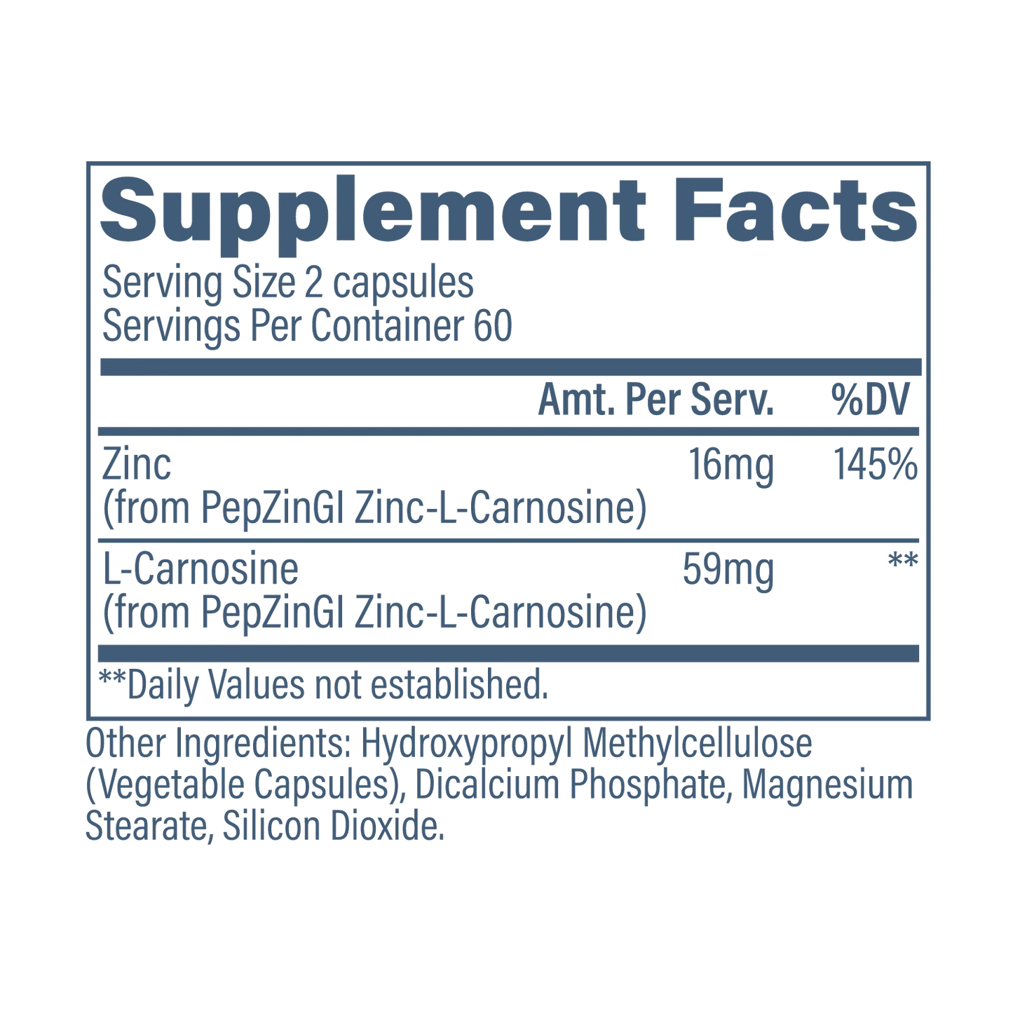 Zinc Carnosine