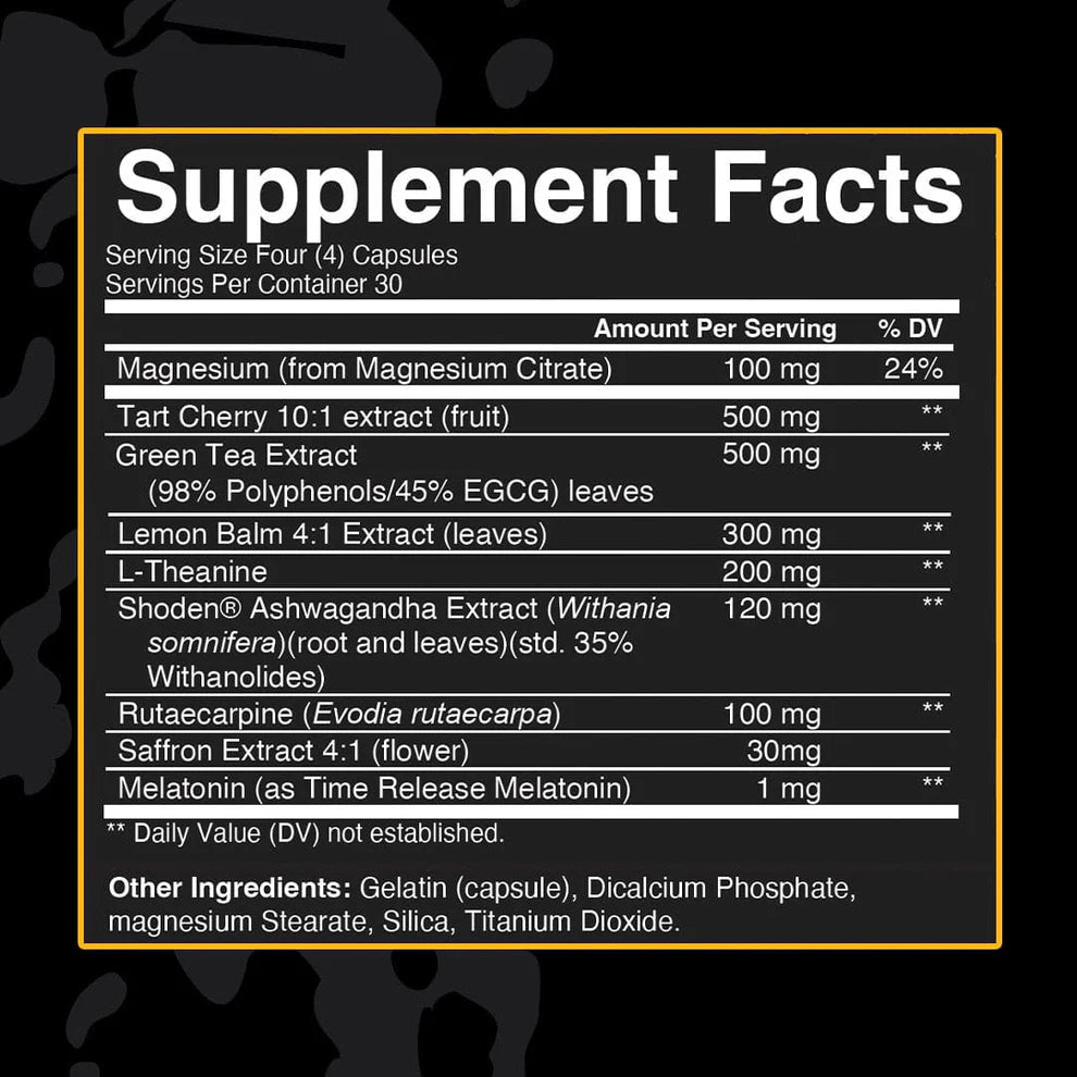 Arsynist PM: Sleep Aid + Fat Burner