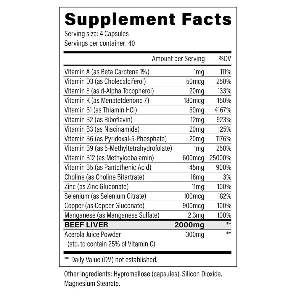 NINE LIVES BEEF LIVER DAILY VITAMIN