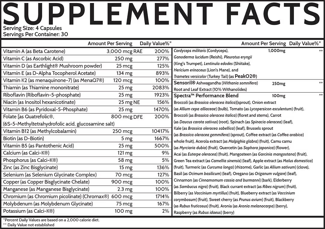 MULTI: Elite Vegan Multi-Vitamin