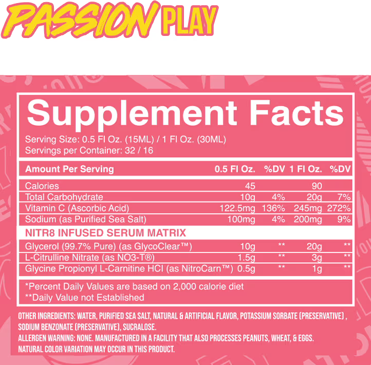 FSU: Nitrum - Non-Stim Pre-Workout