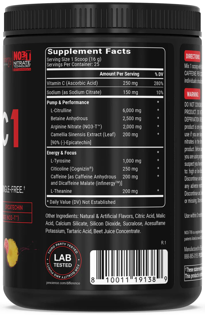 Prolific-1: Complete Pre-Workout