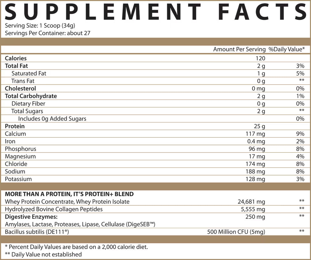 PROTEIN+ Collagen & Probiotics