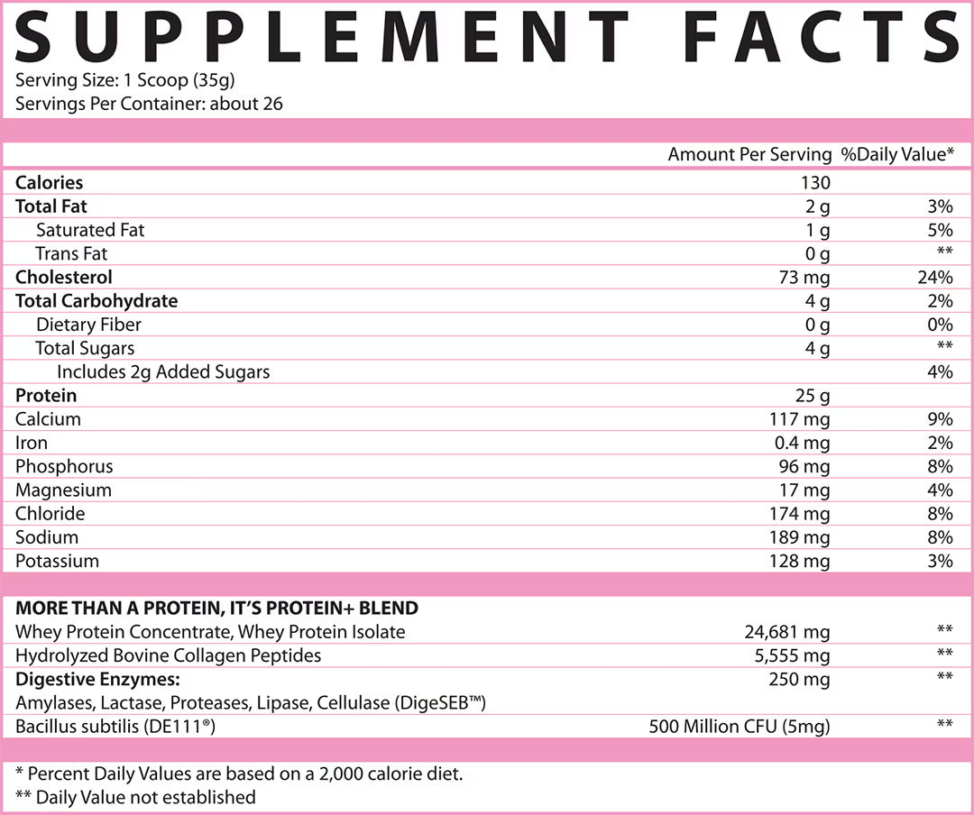 PROTEIN+ Collagen & Probiotics