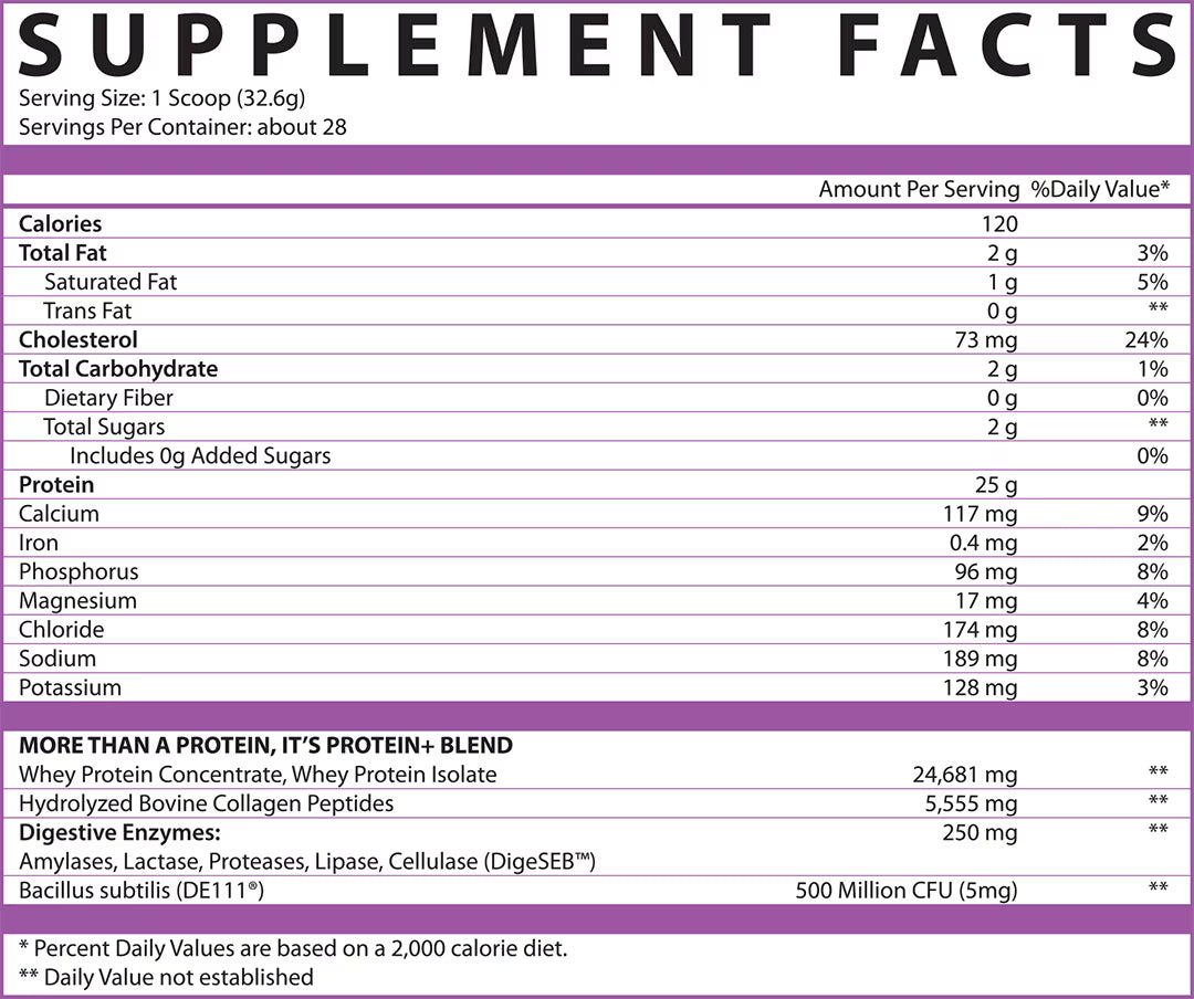 PROTEIN+ Collagen & Probiotics