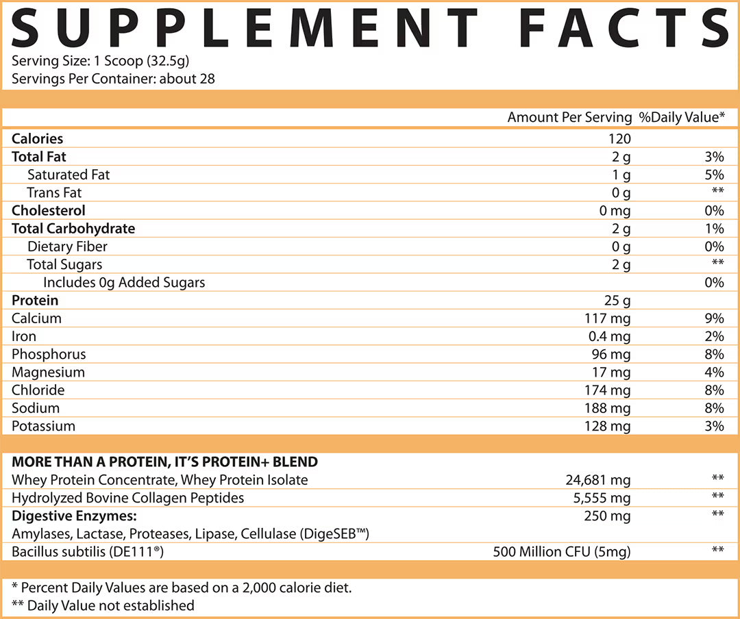 PROTEIN+ Collagen & Probiotics