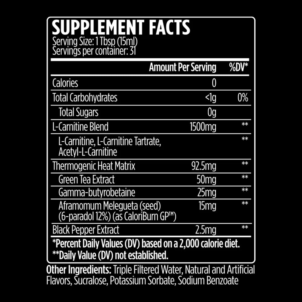 L-Carnitine Liquid 1500 HEAT
