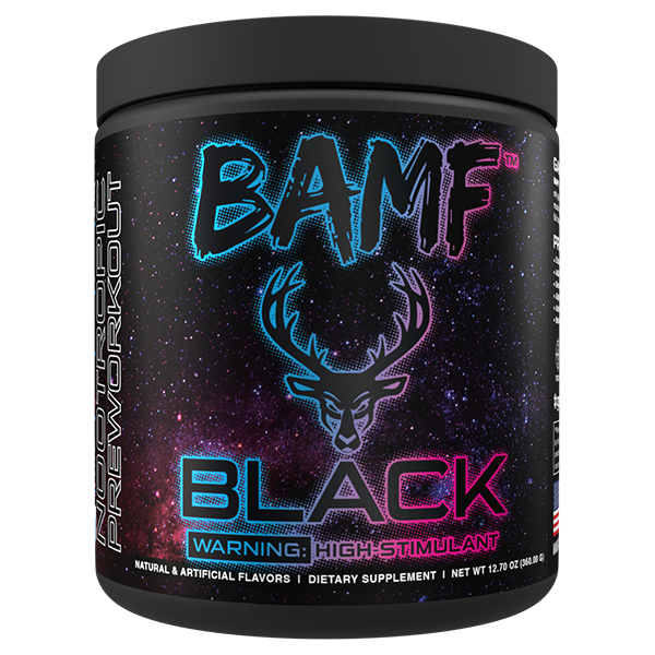BAMF BLACK - High Stimulant Nootropic Pre-Workout