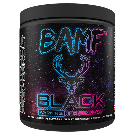 BAMF BLACK - High Stimulant Nootropic Pre-Workout