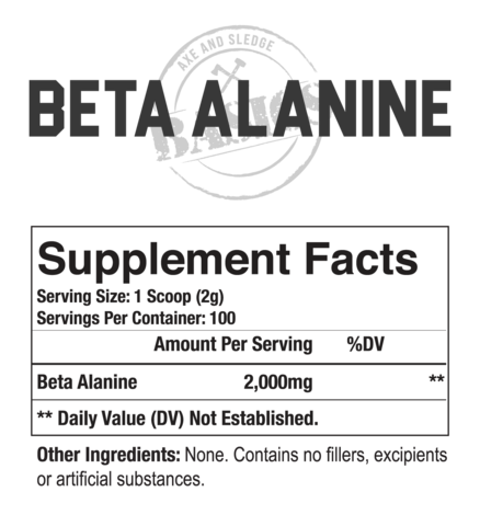 Beta Alanine