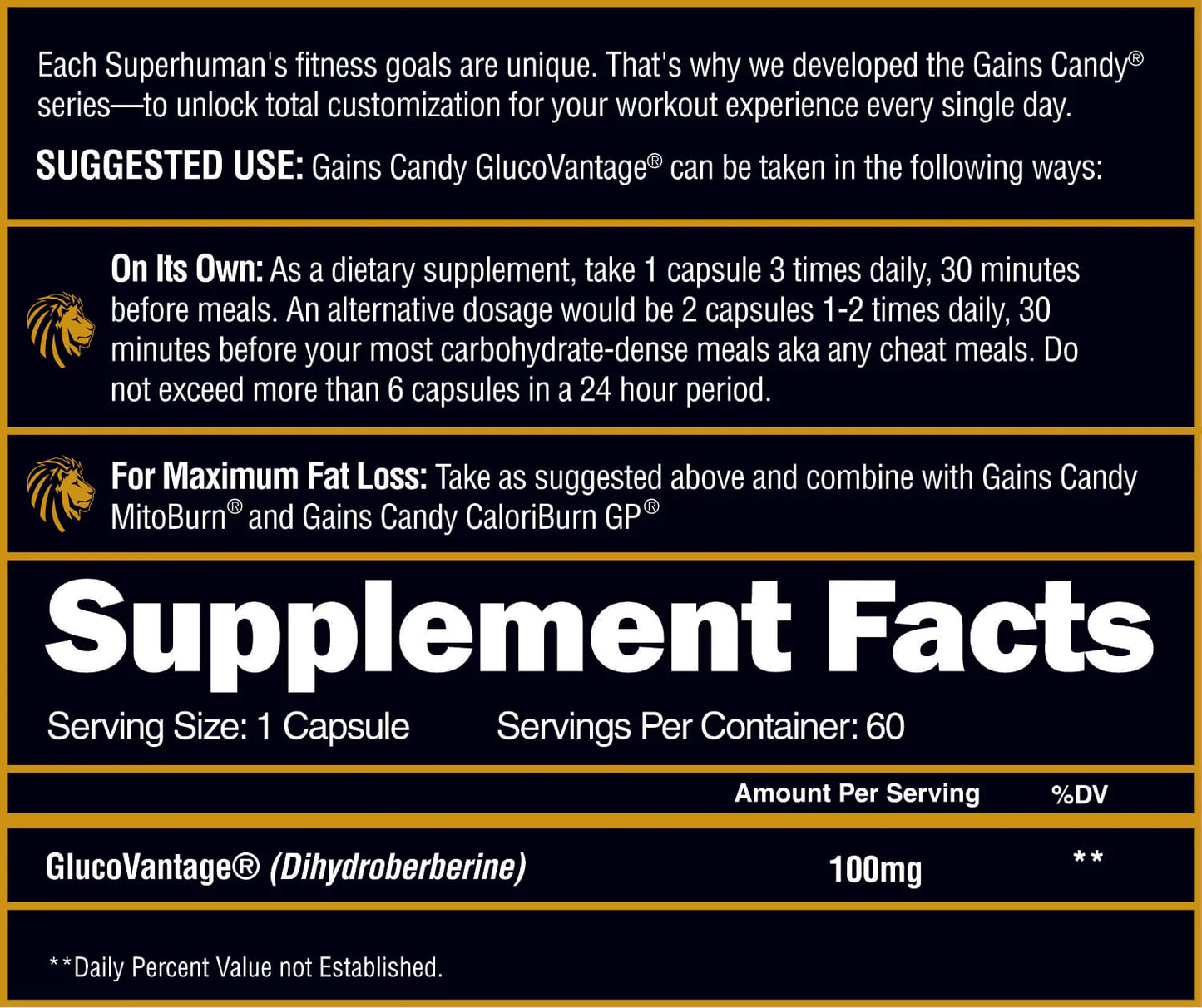Gains Candy - GlucoVantage