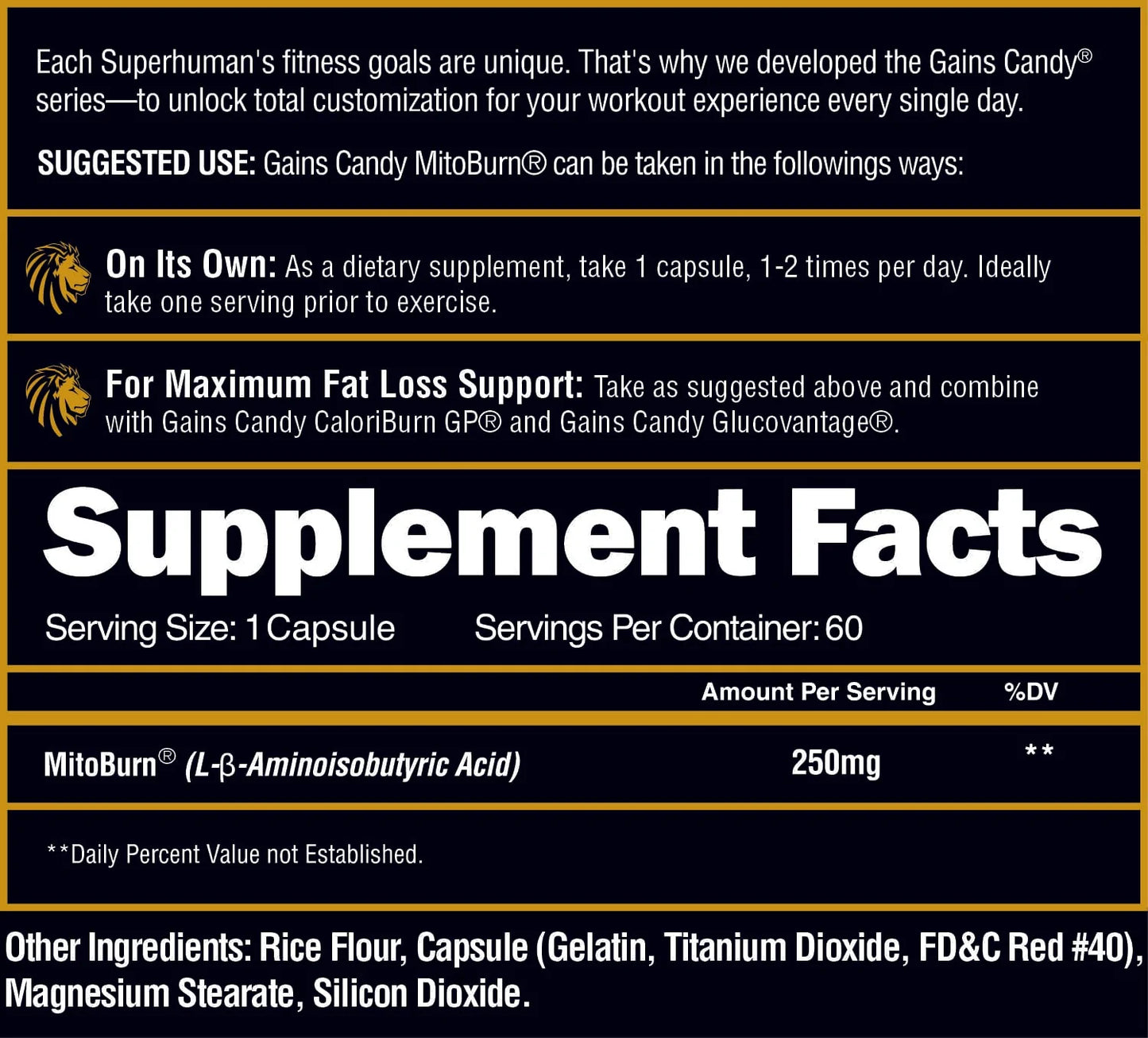 Gains Candy - MitoBurn