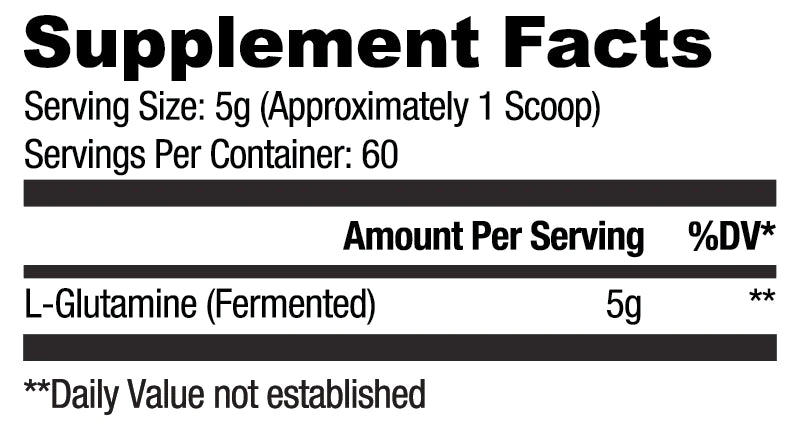 FERMENTED L-GLUTAMINE