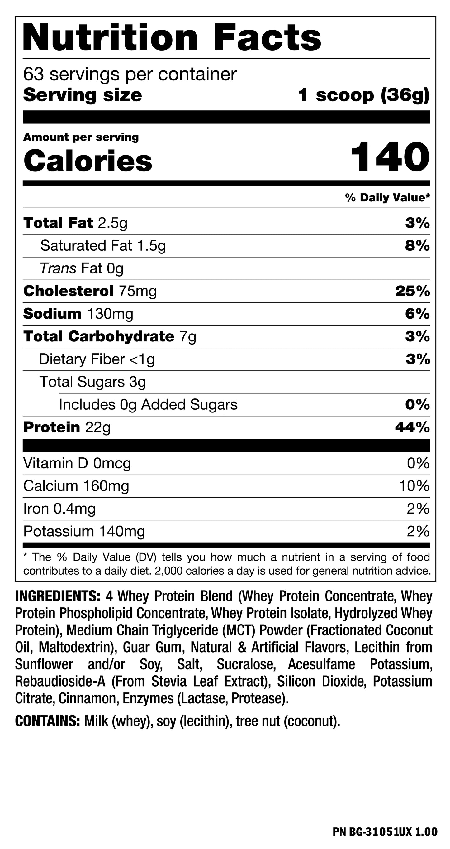 WHEY 5 LBS