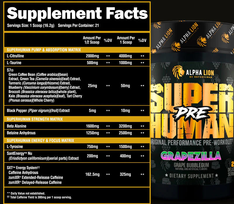 SuperHuman PRE