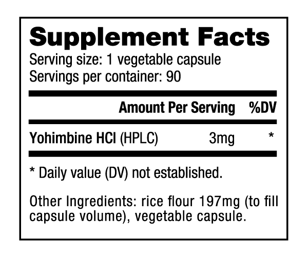 Yohimbine HCL