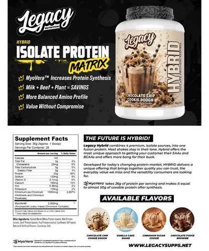 Hybrid Isolate Protein Matrix 2lb