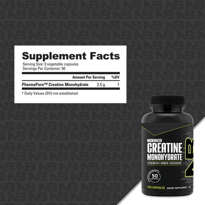 Creatine Monohydrate Capsules (150)