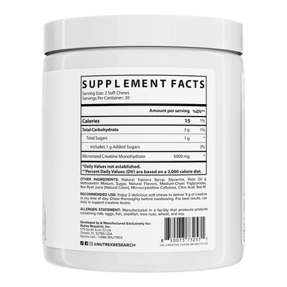Creatine Soft Chews