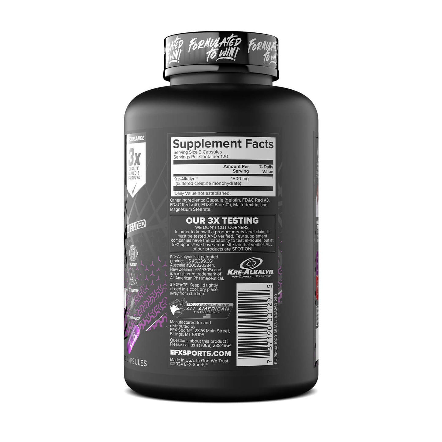Kre-Alkalyn EFX - Capsules