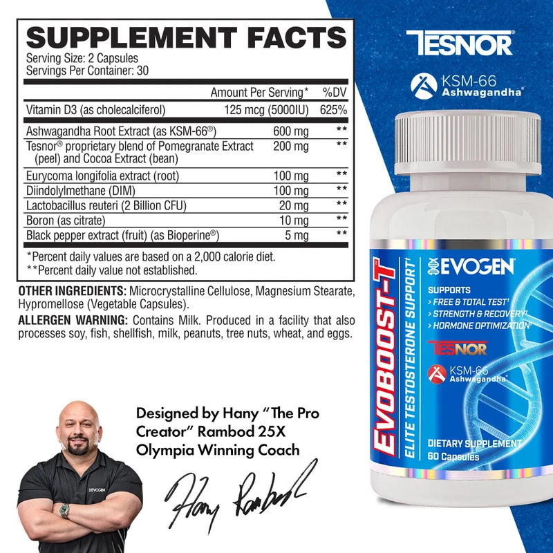Evoboost-T Testosterone Booster