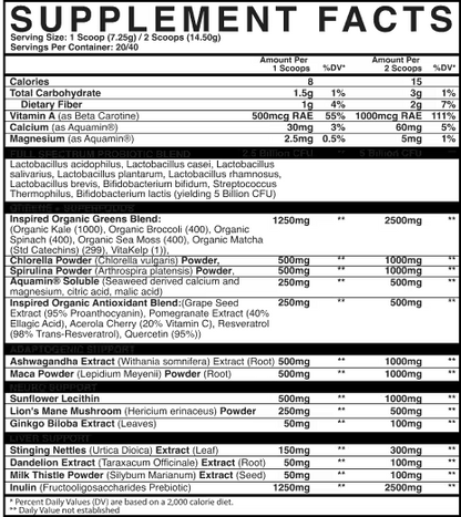 GREENS Superfood & Adaptogen Powder