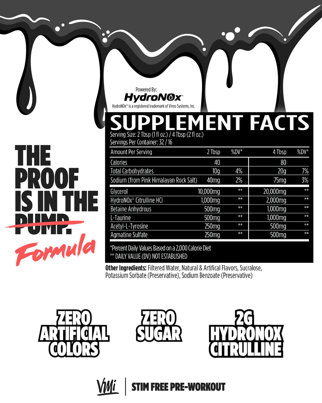 PUMP N' FLOW Stim-Free Liquid Pre-Workout