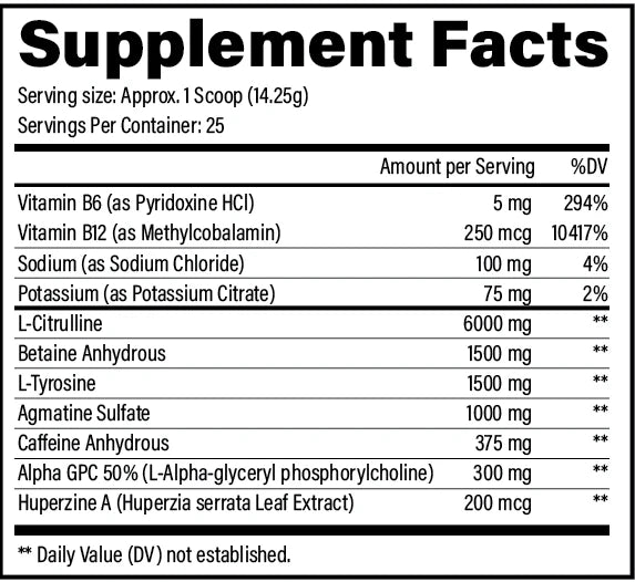 RITUAL High Stim Pre-Workout