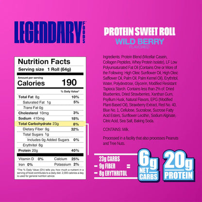 Protein Sweet Roll