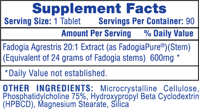 Fadogia Agrestis 20:1 Extract