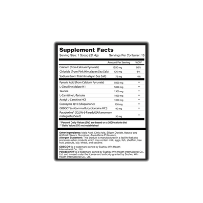 BioBURN - Pre Cardio Non-Stim Fat Burner