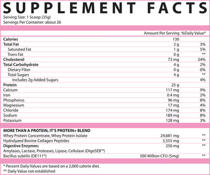 PROTEIN+ Collagen & Probiotics
