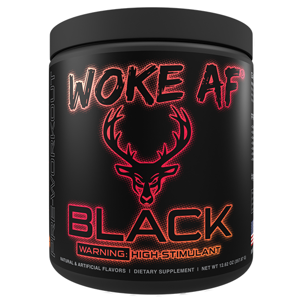 Woke AF BLACK - High Stimulant Pre-Workout