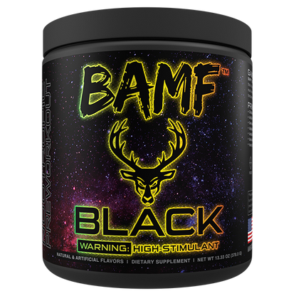 BAMF BLACK - High Stimulant Nootropic Pre-Workout
