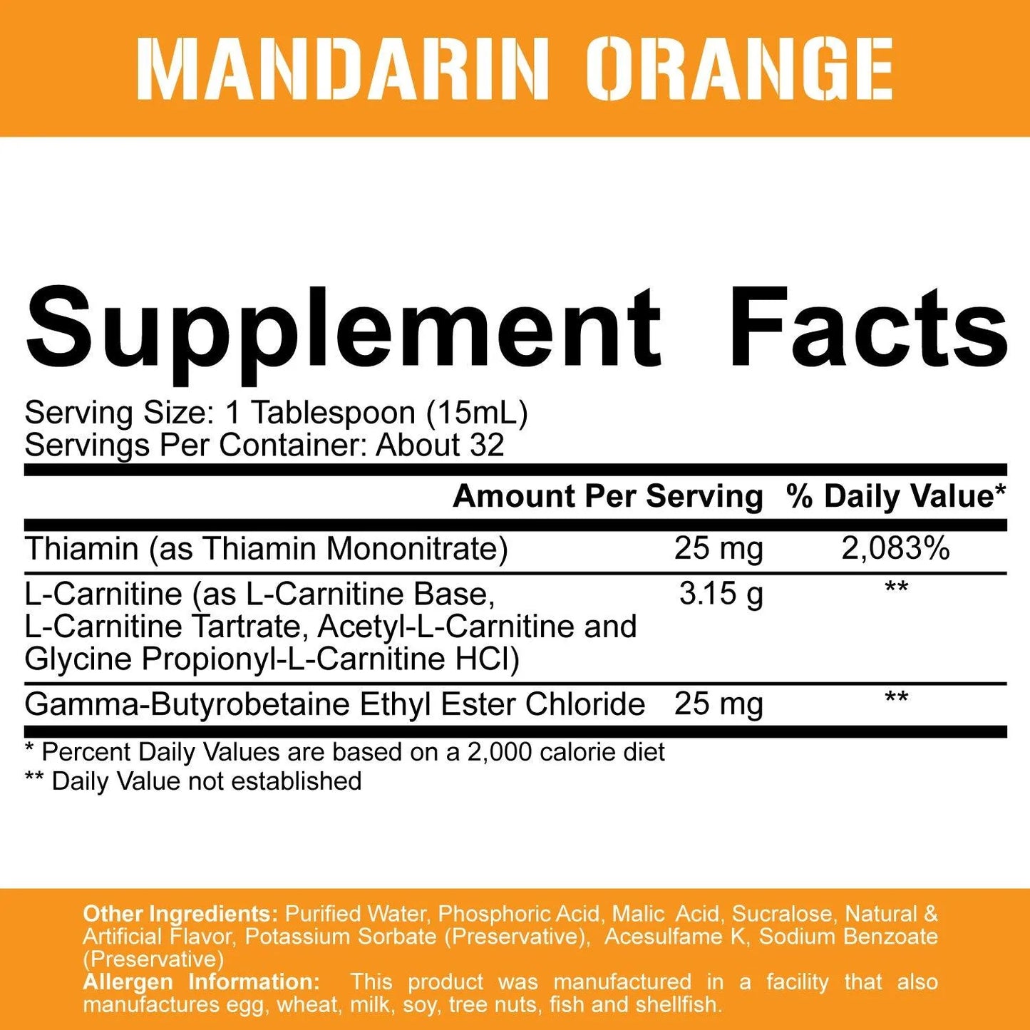 Liquid L-Carnitine 3150
