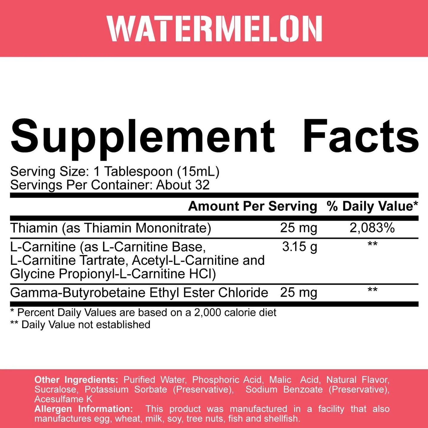 Liquid L-Carnitine 3150